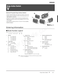 V-16G-3C26 (R) Datasheet Cover