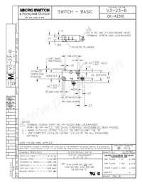 V3-23-B Datasheet Copertura