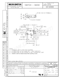 V3-370 데이터 시트 표지