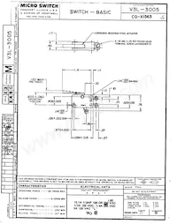 V3L-3005 Datenblatt Cover