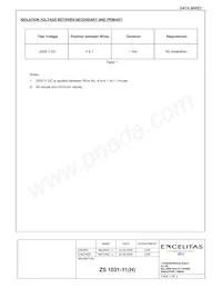 ZS1031-11(H) Datasheet Pagina 3