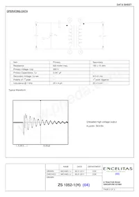 ZS1052-1(H) Datasheet Page 2