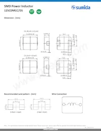 125CDMCCDS-470MC Datasheet Pagina 2
