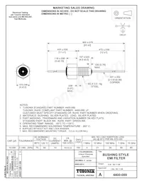 4400-089LF Datasheet Copertura