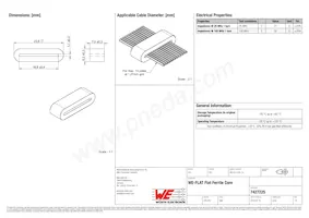 7427225 Datasheet Copertura