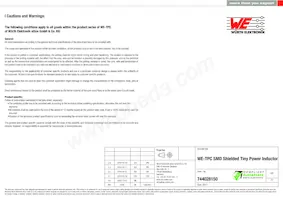 744028150 Datasheet Pagina 5