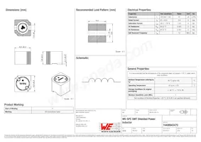 74408943470 Datasheet Cover