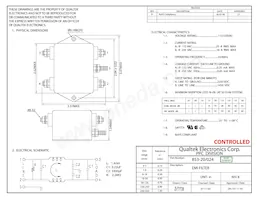 853-20/024 Datasheet Copertura