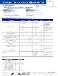 ABL2-25.000MHZ-30-B4HF-T數據表 封面