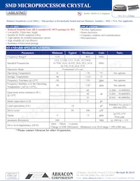 ABLS7M2-24.576MHZ-D2Y-T Datasheet Cover