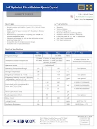 ABM13W-80.0000MHZ-8-NH7Z-T5 Datasheet Cover