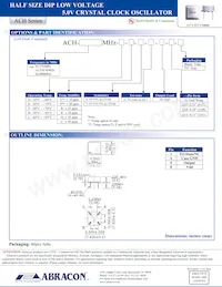 ACH-27.000MHZ-EK Datasheet Pagina 2