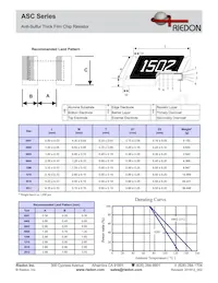 ASC0603-100RF1數據表 頁面 2