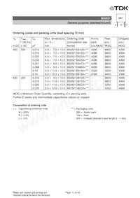 B32529D5335J000 Datasheet Pagina 11