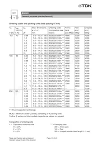 B32529D5335J000 Datasheet Page 12