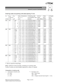 B32529D5335J000 Datasheet Pagina 13