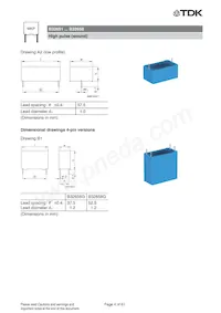 B32652A2821J000 데이터 시트 페이지 4