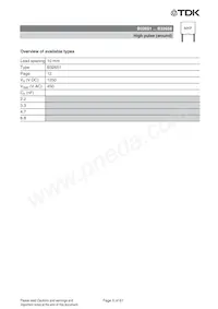 B32652A2821J000 Datasheet Page 5