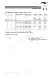 B32652A2821J000 Datasheet Page 15