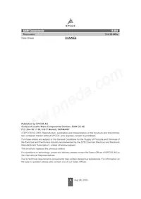 B39311R854H210 Datasheet Pagina 4