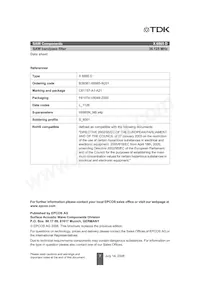 B39361X6865N201 Datasheet Pagina 7