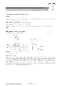 B41866G8687M008 Datasheet Page 15