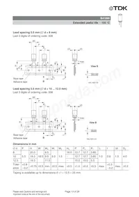 B41890B7227M Datasheet Page 13