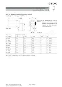 B41890B7227M Datasheet Page 19