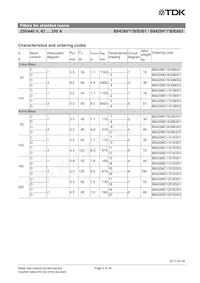 B84299D1630B3 Datasheet Page 4