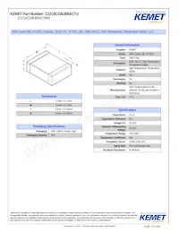 C1210C106J8NACTU Datenblatt Cover