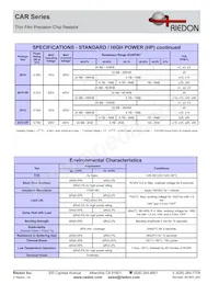 CAR0805-470KB1 Datasheet Page 2