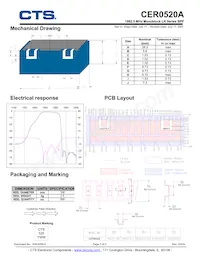 CER0520A Datasheet Page 2