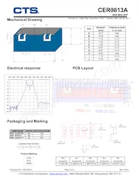 CER0813A Datasheet Page 2
