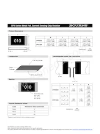 CFN1206-FX-R010ELF數據表 頁面 2