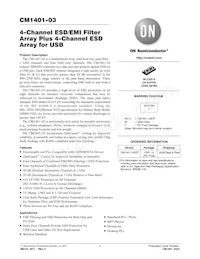 CM1401-03CP Datasheet Cover