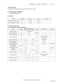 CX2016DB48000E0DLFA1 Datasheet Pagina 3