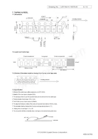 CX2016DB48000E0DLFA1 Datasheet Pagina 6