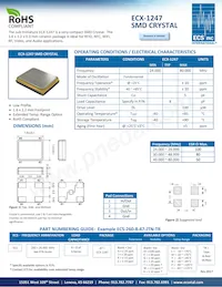 ECS-360-8-47-JTN-TR Datasheet Cover