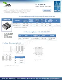 ECS-HFR-50.00-B-TR Datasheet Cover