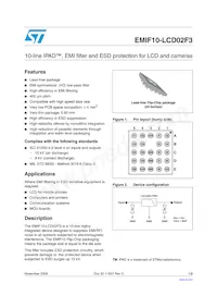 EMIF10-LCD02F3 Datasheet Cover