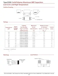 ESRH680M08R Datasheet Page 2