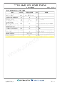 FL1350008 데이터 시트 페이지 3