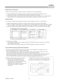 GRT32DC81C106ME01L Datasheet Page 13