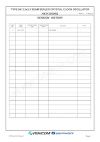 HX3125006Q Datasheet Pagina 2