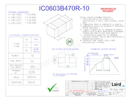 IC0603B470R-10 Copertura