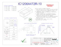 IC1206A472R-10 Datasheet Cover