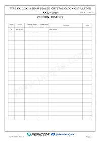 KK3270050 Datasheet Page 2