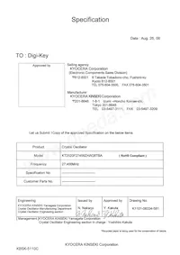 KT2520F27456ZAW28TBA Datasheet Cover