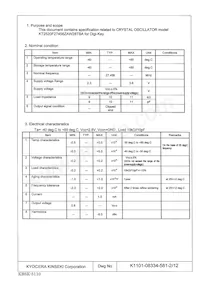 KT2520F27456ZAW28TBA Datasheet Pagina 3