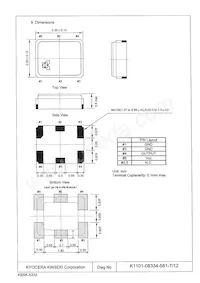 KT2520F27456ZAW28TBA Datasheet Pagina 8